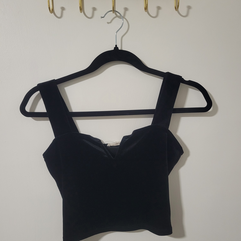 Velvet Black Women's Tank Top